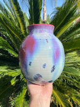 Load image into Gallery viewer, Crystalline Pottery Vase Handmade Decorative Flower Vase
