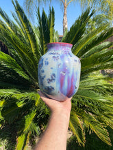 Load image into Gallery viewer, Crystalline Pottery Vase Handmade Decorative Flower Vase
