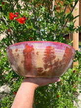 Load image into Gallery viewer, Fruit Bowl Crystalline Glazed Decorative Bowl Handmade Decor
