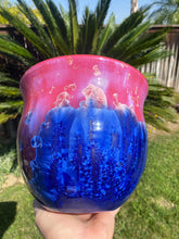 Load image into Gallery viewer, Ceramic Plant Pot Handmade Crystalline Glazed Large Planter
