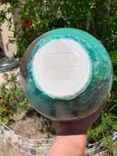 Load image into Gallery viewer, Crystalline Pottery Decorative Jar or Vase with Lid
