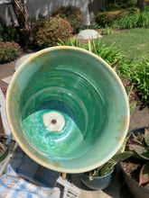 Load image into Gallery viewer, Ceramic Plant Pot Handmade Crystalline Glazed Medium Planter
