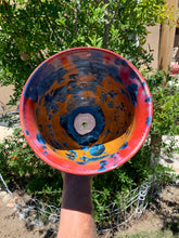 Load image into Gallery viewer, Ceramic Plant Pot Handmade Crystalline Glazed Large Planter
