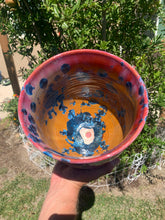 Load image into Gallery viewer, Ceramic Plant Pot Handmade Crystalline Glazed Large Planter
