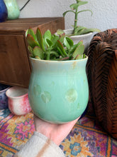 Load image into Gallery viewer, Crystalline Glazed Medium Plant Pot
