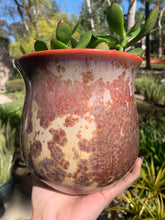 Load image into Gallery viewer, Crystalline Glazed Medium Plant Pot
