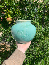 Load image into Gallery viewer, Crystalline Pottery Vase Handmade Decorative Flower Vase
