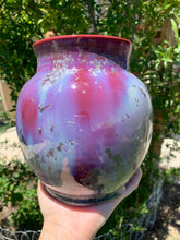 Load image into Gallery viewer, Crystalline Pottery Vase Handmade Decorative Flower Vase
