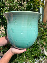 Load image into Gallery viewer, Ceramic Plant Pot Handmade Crystalline Glazed Large Planter
