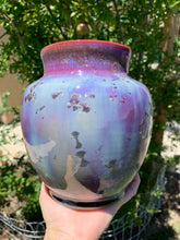 Load image into Gallery viewer, Crystalline Pottery Vase Handmade Decorative Flower Vase
