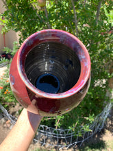 Load image into Gallery viewer, Crystalline Pottery Vase Handmade Decorative Flower Vase
