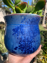Load image into Gallery viewer, Crystalline Glazed Medium Plant Pot
