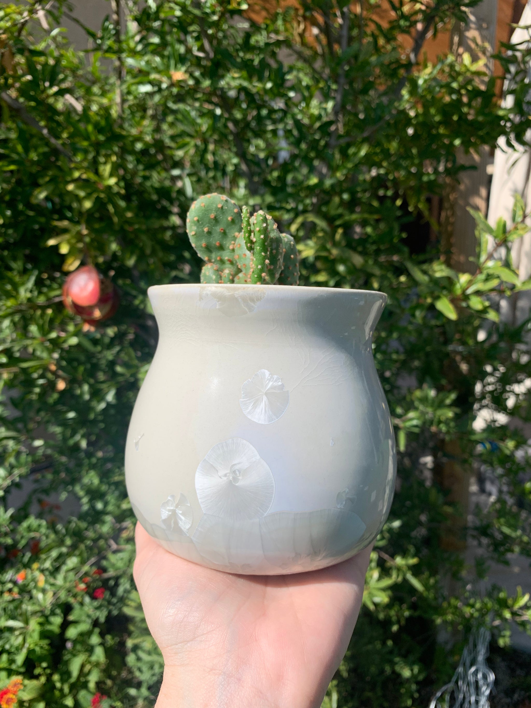 crystal succulent planter Succulent Plant Pot Handmade Crystalline Glazed Planter – The Crystalline  Gallery