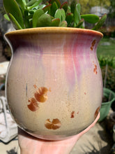 Load image into Gallery viewer, Ceramic Plant Pot Handmade Crystalline Glazed Medium Planter
