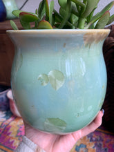 Load image into Gallery viewer, Crystalline Glazed Medium Plant Pot
