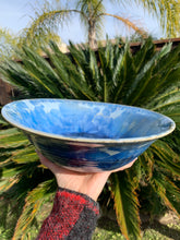 Load image into Gallery viewer, Wheel Thrown Crystalline Glazed Fruit Bowl

