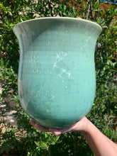 Load image into Gallery viewer, Ceramic Plant Pot Handmade Crystalline Glazed Large Planter
