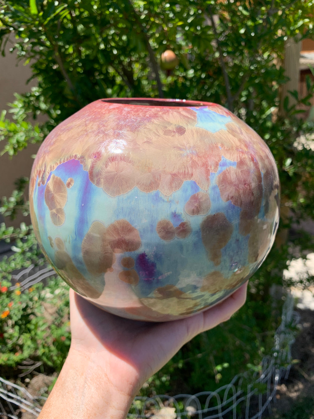 Wheel Thrown 'Globe' Vase