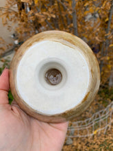Load image into Gallery viewer, Crystalline Pottery Decorative Jar or Vase with Lid
