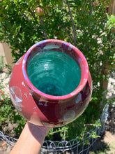 Load image into Gallery viewer, Crystalline Pottery Vase Handmade Decorative Flower Vase
