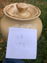 Load image into Gallery viewer, Crystalline Pottery Decorative Jar or Vase with Lid
