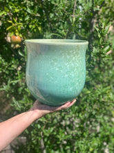 Load image into Gallery viewer, Ceramic Plant Pot Handmade Crystalline Glazed Large Planter
