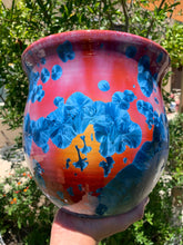 Load image into Gallery viewer, Ceramic Plant Pot Handmade Crystalline Glazed Large Planter

