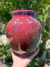 Load image into Gallery viewer, Crystalline Pottery Vase Handmade Decorative Flower Vase

