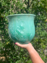 Load image into Gallery viewer, Ceramic Plant Pot Handmade Crystalline Glazed Large Planter
