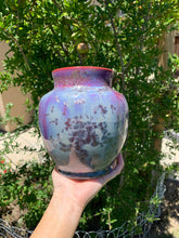 Load image into Gallery viewer, Crystalline Pottery Vase Handmade Decorative Flower Vase
