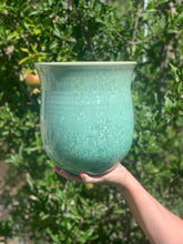 Load image into Gallery viewer, Ceramic Plant Pot Handmade Crystalline Glazed Large Planter
