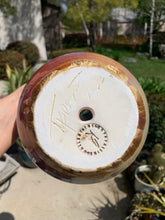 Load image into Gallery viewer, Ceramic Plant Pot Handmade Crystalline Glazed Medium Planter
