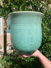 Load image into Gallery viewer, Ceramic Plant Pot Handmade Crystalline Glazed Large Planter
