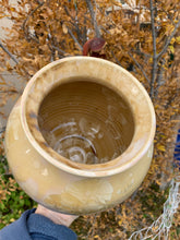 Load image into Gallery viewer, Crystalline Pottery Decorative Jar or Vase with Lid
