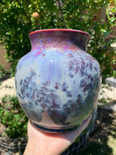 Load image into Gallery viewer, Crystalline Pottery Vase Handmade Decorative Flower Vase
