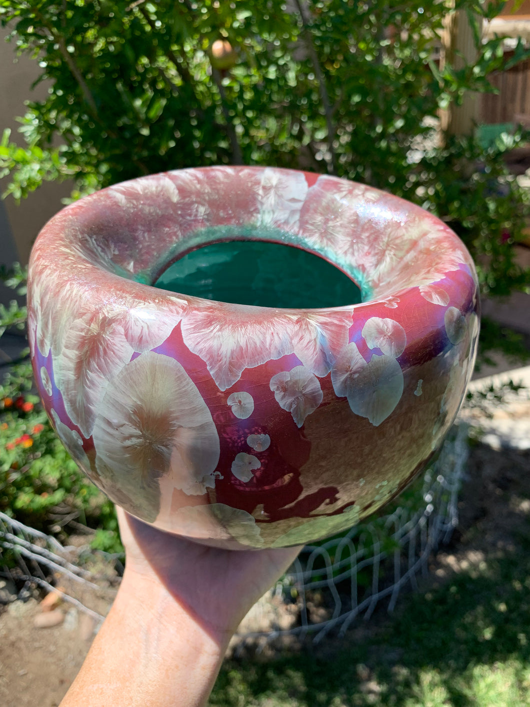 Sunken Flower Vase
