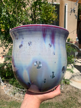 Load image into Gallery viewer, Ceramic Plant Pot Handmade Crystalline Glazed Large Planter
