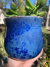 Load image into Gallery viewer, Crystalline Glazed Medium Plant Pot

