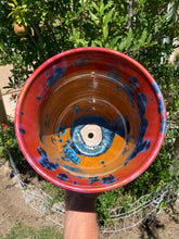 Load image into Gallery viewer, Ceramic Plant Pot Handmade Crystalline Glazed Large Planter
