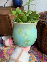 Load image into Gallery viewer, Crystalline Glazed Medium Plant Pot
