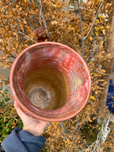 Load image into Gallery viewer, Crystalline Pottery Decorative Jar or Vase with Lid
