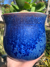 Load image into Gallery viewer, Crystalline Glazed Medium Plant Pot
