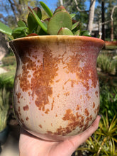 Load image into Gallery viewer, Crystalline Glazed Medium Plant Pot
