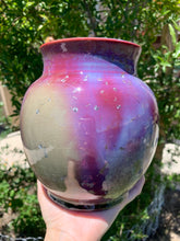 Load image into Gallery viewer, Crystalline Pottery Vase Handmade Decorative Flower Vase
