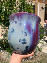 Load image into Gallery viewer, Ceramic Plant Pot Handmade Crystalline Glazed Large Planter
