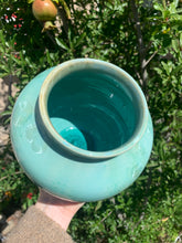 Load image into Gallery viewer, Crystalline Pottery Vase Handmade Decorative Flower Vase
