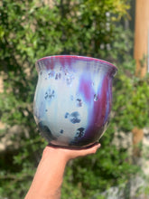 Load image into Gallery viewer, Ceramic Plant Pot Handmade Crystalline Glazed Large Planter
